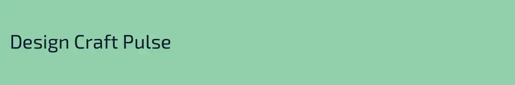 Design Craft Pulse